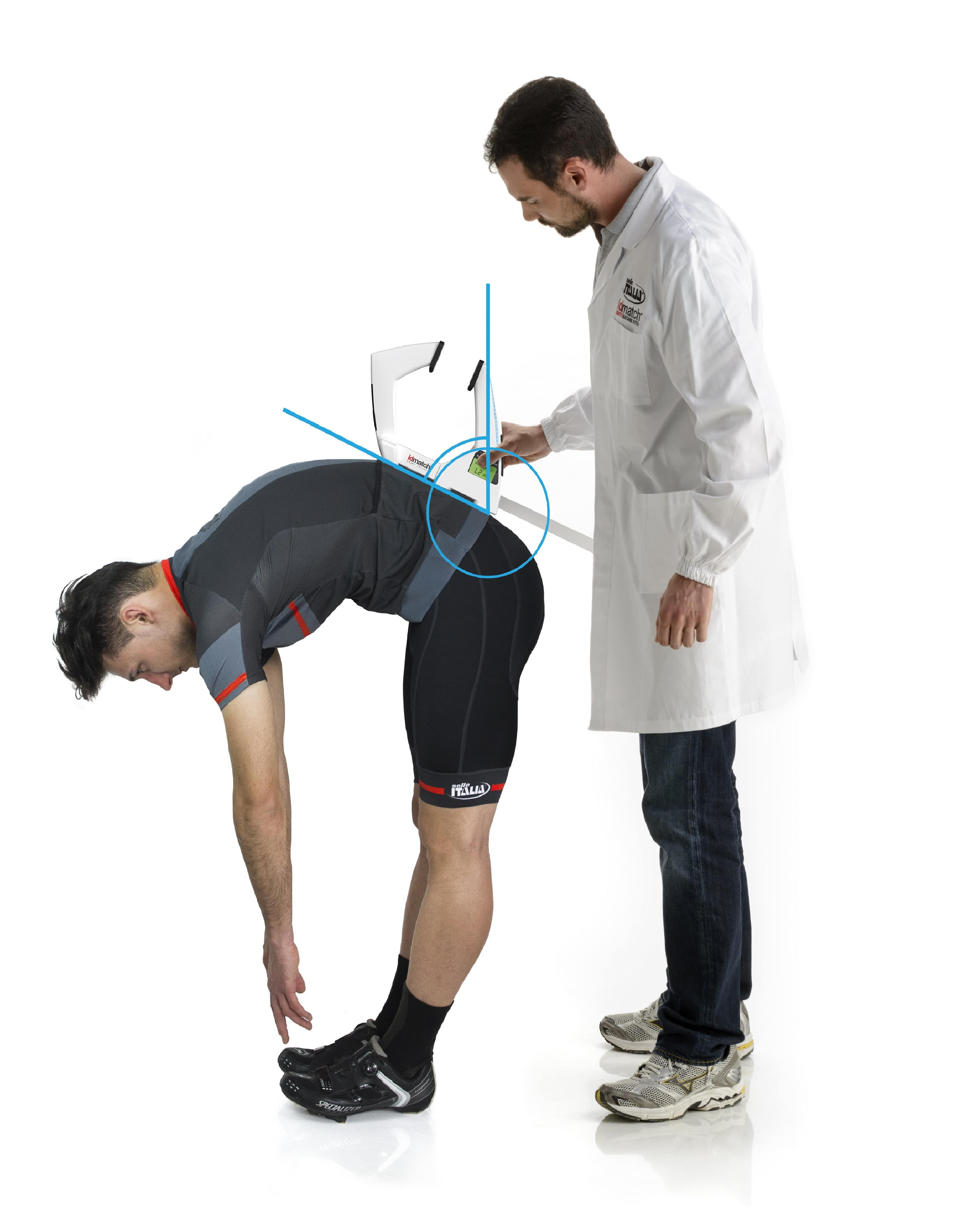 Pelvic rotation measurement